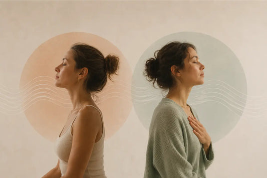 Two woman with different energy