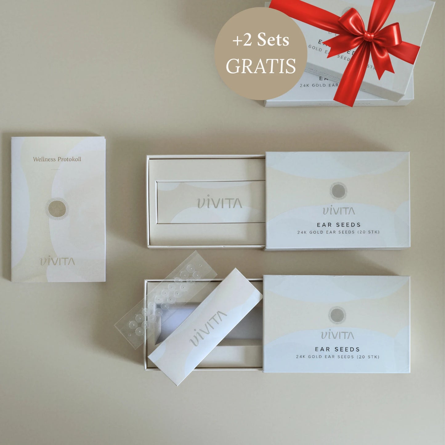 Vivita Starter Set - Gold Ear Seeds