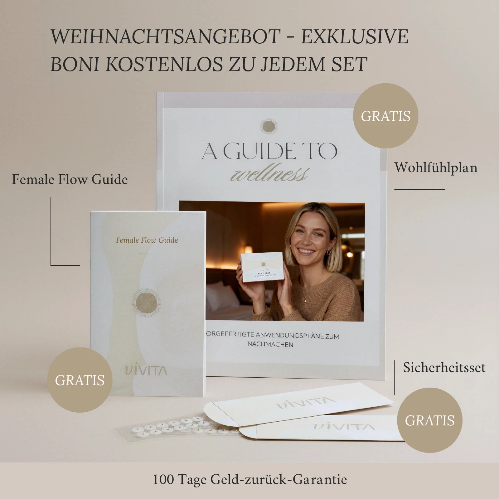 Vivita Starter Set - Gold Ear Seeds