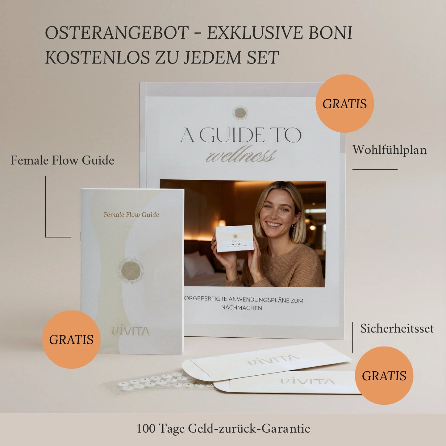 Vivita Starter Set - Gold Ear Seeds