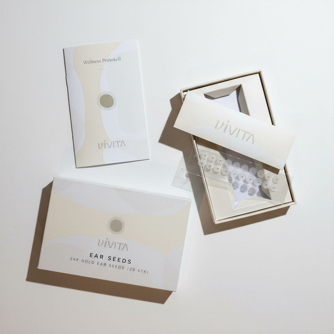 Full Vivita ear seeds set presented